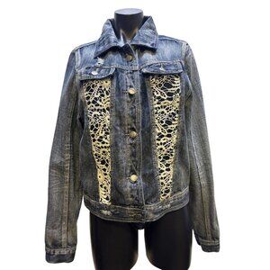 Krimson & Klover Blue Denim Jacket L